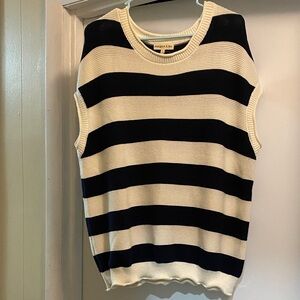 Margaux & Lexi White Knit Sweater